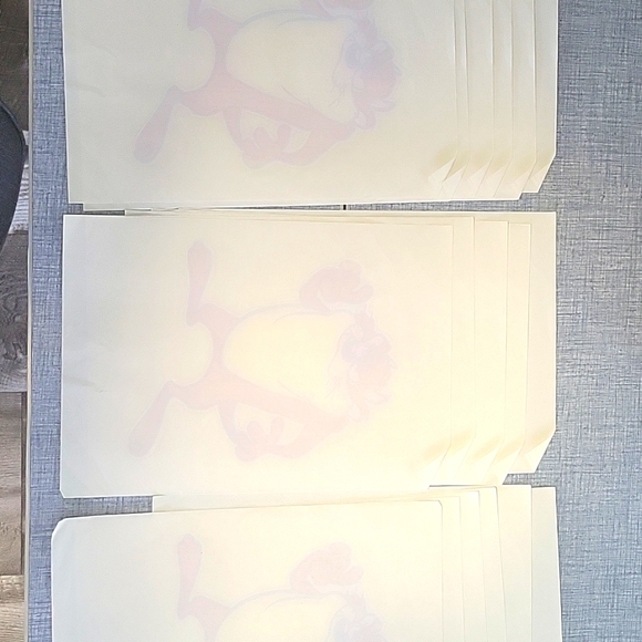 Original 17 Vintage Tasmanian Devil Transfers. Great Condition - Picture 8 of 13